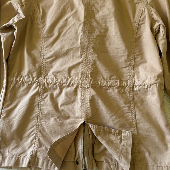 Forever 21 Color Beige Hooded Women’s Jacket Size Small - Picture 5 of 14